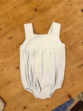 The Beaufort Bonnet Company Cream Baby One-Piece Romper